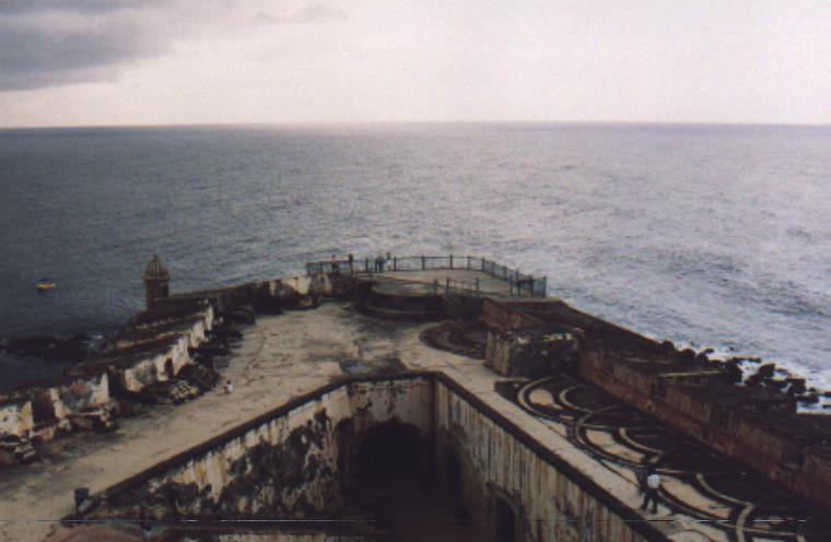 edge of fort